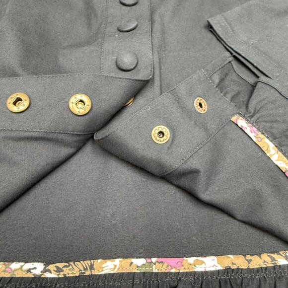 NWT Women's MOTTO Snap Jacket Black 3/4 Sleeve- Size XL - Picture 6 of 7